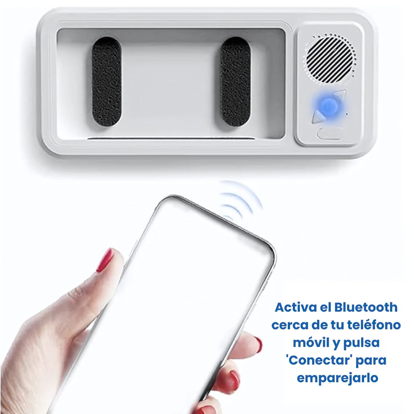 QUASONIC™ Altavoz de Ducha Táctil